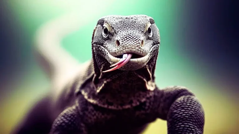 Why do Komodo dragons only live in Indonesia?